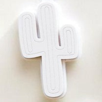 Acrylic Handmade Keychain/Name Tag Cactus