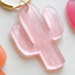 Acrylic Keychain Frosted Cactus